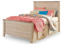 Load image into Gallery viewer, Willowton Bed with 2 Storage Drawers - 46 Furniture and Mattress Gallery
