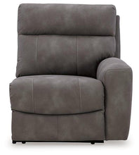 Load image into Gallery viewer, Next-Gen DuraPella Power Reclining Sectional Loveseat with Console - 46 Furniture and Mattress Gallery
