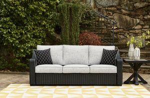 Beachcroft Outdoor Sofa with Cushion - 46 Furniture and Mattress Gallery