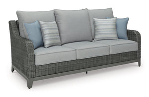 Elite Park Outdoor Sofa, Lounge Chairs and Cocktail Table - 46 Furniture and Mattress Gallery