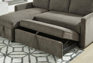 Kerle 2-Piece Sectional with Pop Up Bed - 46 Furniture and Mattress Gallery