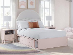 Wistenpine Upholstered Bed with Storage - 46 Furniture and Mattress Gallery