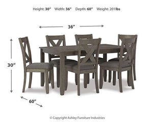 Caitbrook Dining Table and Chairs (Set of 7) - 46 Furniture and Mattress Gallery