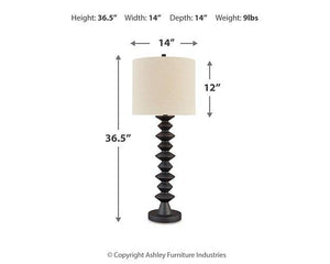 Luanndon Lamp Set - 46 Furniture and Mattress Gallery