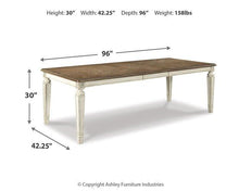 Load image into Gallery viewer, Realyn Dining Extension Table - 46 Furniture and Mattress Gallery
