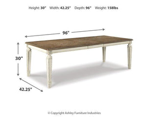 Realyn Dining Extension Table - 46 Furniture and Mattress Gallery
