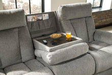 Load image into Gallery viewer, Mitchiner Reclining Sofa with Drop Down Table - 46 Furniture and Mattress Gallery
