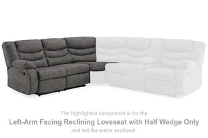 Partymate 2-Piece Reclining Sectional - 46 Furniture and Mattress Gallery