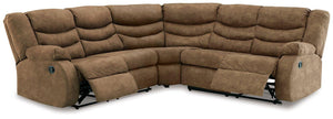 Partymate 2-Piece Reclining Sectional - 46 Furniture and Mattress Gallery