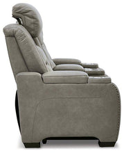 Load image into Gallery viewer, The Man-Den Power Reclining Loveseat with Console - 46 Furniture and Mattress Gallery
