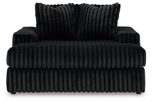 Midnight-Madness Oversized Chaise - 46 Furniture and Mattress Gallery