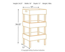 Load image into Gallery viewer, Yulton Storage Shelf - 46 Furniture and Mattress Gallery
