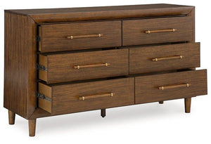 Lyncott Dresser and Mirror - 46 Furniture and Mattress Gallery