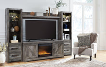Load image into Gallery viewer, Wynnlow 4-Piece Entertainment Center with Electric Fireplace - 46 Furniture and Mattress Gallery
