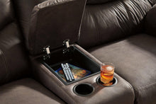 Load image into Gallery viewer, Boxberg Reclining Loveseat with Console - 46 Furniture and Mattress Gallery
