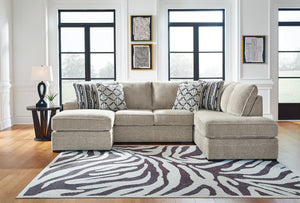 Calnita 2-Piece Sectional with Chaise - 46 Furniture and Mattress Gallery