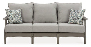 Visola Outdoor Sofa and Loveseat Set - 46 Furniture and Mattress Gallery