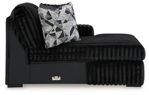 Midnight-Madness Sectional Sofa with Chaise - 46 Furniture and Mattress Gallery