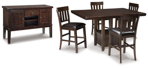 Haddigan Counter Height Dining Set - 46 Furniture and Mattress Gallery