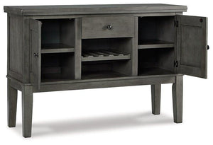 Hallanden Counter Height Dining Room Set - 46 Furniture and Mattress Gallery