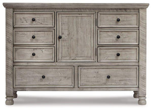 Harrastone Dresser and Mirror - 46 Furniture and Mattress Gallery