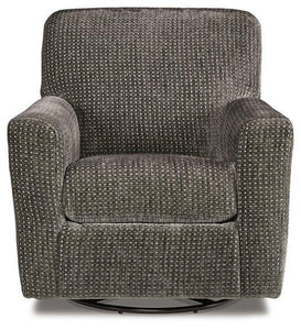 Herstow Swivel Glider Accent Chair - 46 Furniture and Mattress Gallery