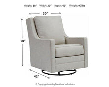 Load image into Gallery viewer, Kambria Swivel Glider Accent Chair - 46 Furniture and Mattress Gallery
