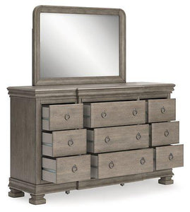 Lexorne Dresser and Mirror - 46 Furniture and Mattress Gallery