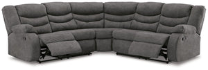 Partymate 2-Piece Reclining Sectional - 46 Furniture and Mattress Gallery
