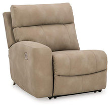Load image into Gallery viewer, Next-Gen DuraPella Power Reclining Sectional Loveseat with Console - 46 Furniture and Mattress Gallery
