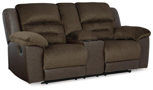 Dorman Reclining Loveseat with Console - 46 Furniture and Mattress Gallery