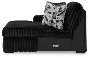 Midnight-Madness Sectional Sofa with Chaise - 46 Furniture and Mattress Gallery
