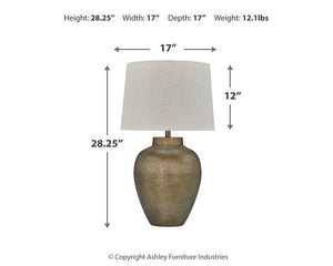 Madney Lamp Set - 46 Furniture and Mattress Gallery