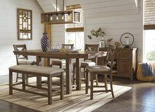 Load image into Gallery viewer, Moriville Counter Height Dining Bench - 46 Furniture and Mattress Gallery
