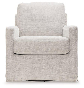 Nenana Next-Gen Nuvella Swivel Glider Accent Chair - 46 Furniture and Mattress Gallery