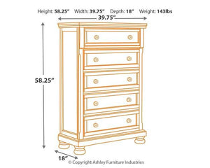 Porter Chest of Drawers - 46 Furniture and Mattress Gallery