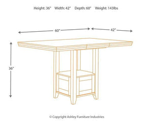 Ralene Counter Height Dining Set - 46 Furniture and Mattress Gallery