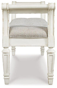 Realyn Accent Bench - 46 Furniture and Mattress Gallery