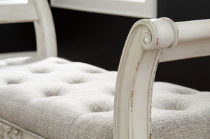 Realyn Accent Bench - 46 Furniture and Mattress Gallery