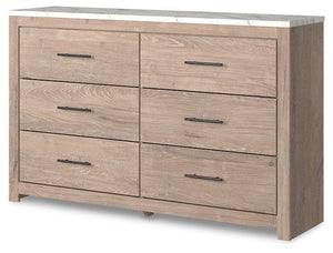 Senniberg Dresser and Mirror - 46 Furniture and Mattress Gallery