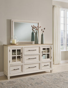Shaybrock Dresser and Mirror - 46 Furniture and Mattress Gallery