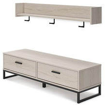 Load image into Gallery viewer, Socalle Bench with Coat Rack - 46 Furniture and Mattress Gallery
