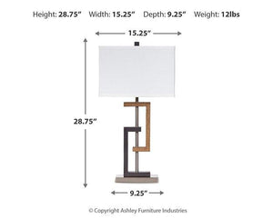 Syler Table Lamp (Set of 2) - 46 Furniture and Mattress Gallery