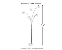 Load image into Gallery viewer, Taliya Arc Lamp - 46 Furniture and Mattress Gallery
