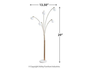 Taliya Arc Lamp - 46 Furniture and Mattress Gallery