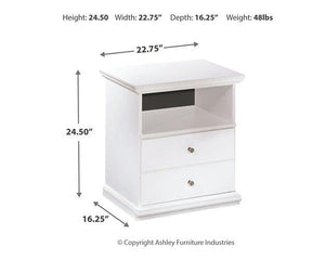 Bostwick Shoals Nightstand - 46 Furniture and Mattress Gallery