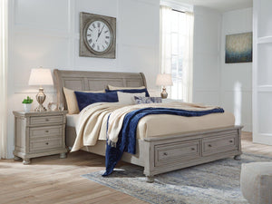 Lettner Bed with 2 Storage Drawers - 46 Furniture and Mattress Gallery