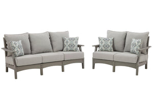 Visola Outdoor Seating Set - 46 Furniture and Mattress Gallery