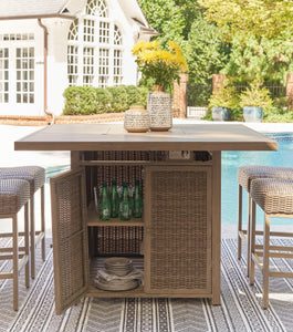 Walton Bridge Outdoor Dining Set - 46 Furniture and Mattress Gallery