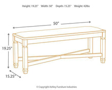 Load image into Gallery viewer, Tyler Creek Dining Bench - 46 Furniture and Mattress Gallery
